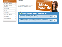 Tablet Screenshot of minasidor.bostadsbolaget.se